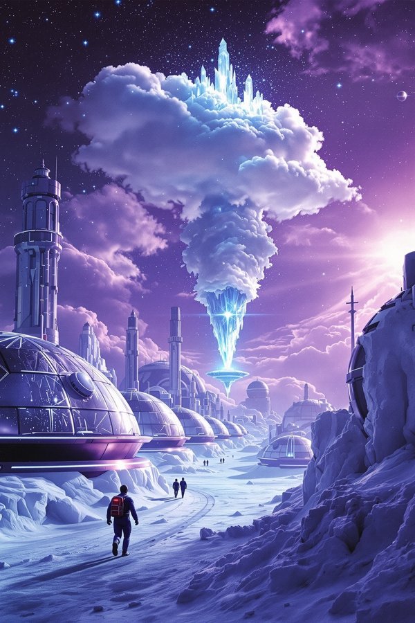 金星霜落 科幻电影海报